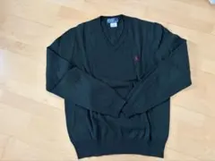Polo Ralph Lauren Vネック ニット ダークグリーンのサムネイル