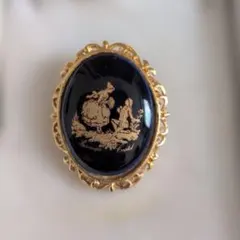 【新品】リモージュ　キャッスル　 ブローチ　Limoges Castleのサムネイル