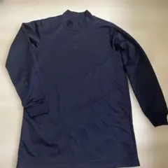 MIZUNO ミズノ ハイネック 長袖 アンダーシャツ ネイビー