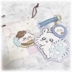 ꒰ モモンガ ꒱ ちいかわココス巾着＆キーホルダーのサムネイル