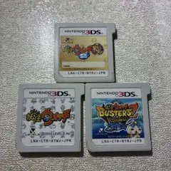 妖怪ウォッチ ニンテンドー3DS ソフト 3本セット