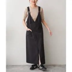 新品タグ付き】Spick&Span バックル付きダブルクロスジャンスカ 36 