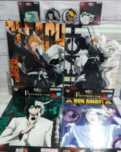 受*す様 ☆新品　BLEACH　一番くじ　まとめ売り②　8点セット　クリアポスタ