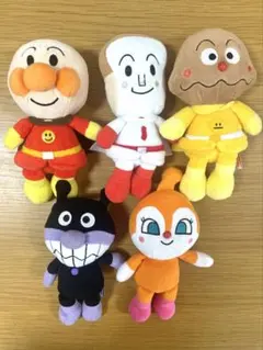 アンパンマン ぬいぐるみセット 5種