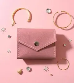 ジュエリーケースアクセサリーケース小物収納携帯用フェイクレザーポーチレディース