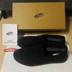 【30cm／箱あり】VANS バンズ 撥水 スリッポン 美品