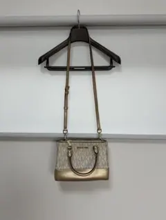 MICHAEL KORS ショルダーバッグ ゴールド/ベージュ