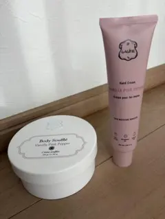 Laline ラリン　バニラピンクペッパー　ボディークリーム＆ハンドクリームのサムネイル