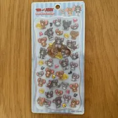 【新品未開封】トムとジェリー　プチドロップステッカー　プチドロ　トムジェリ