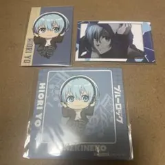 ブルーロック　まねきねこ　氷織羊　フォトカード　コースター