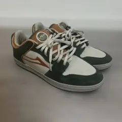 LAKAI スケートシューズ グリーン×オレンジ 27.5cmのサムネイル