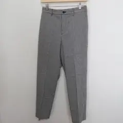 グローバルワーク スゴラクストレッチスリムパンツ ギンガムチェック L 美脚のサムネイル