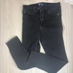 GAP ハイライズ スキニーデニム 00/24R ブラック
