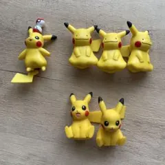ポケモン　指人形　ソフビ　大量　まとめ売り　450体以上　ピカチュウ ポケモンキッズ【指人形・ソフビ】ピカチュウ 9点セット - メルカリ