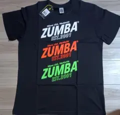 ZUMBA 3色ロゴTシャツ　M/L