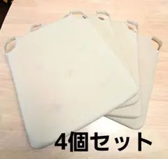 IKEA JUSTINA ユスティーナチェアパッド アイボリー　4個セット