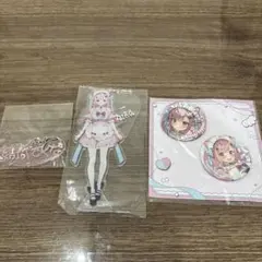 結城さくな 誕生日グッズ アクスタ 缶バッジ - メルカリ
