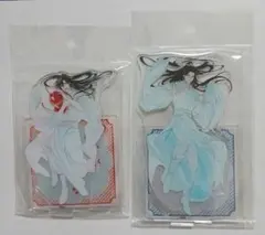 魔道祖師 公式茶屋 ドリンク コースター付き アクリルフィギュア 忘羨