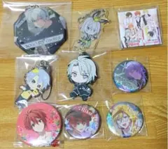 IDOLiSH7 アイナナ 缶バッジ キーホルダー ラバスト 9点セット