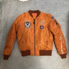 AVIREX MA-1 FLYNG SHARKS Mサイズ レディースサイズ