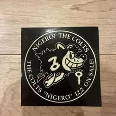 THE COLTS ステッカー NIGERO