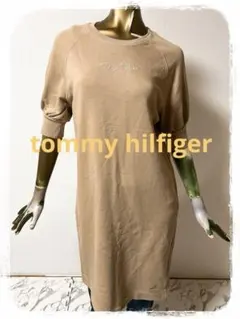 ☘️T21212☘️TOMMYHILFIGER ロゴ スウェットワンピース M