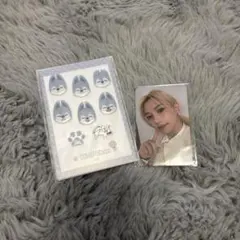 SKZOO ぷくっとシール Wolf Chan バンチャン