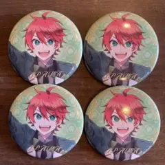 カラフルピーチ　じゃぱぱ　缶バッジ　4点セット