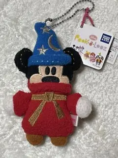 Pook-a-Loozミッキーマウス（ファンタジア ）ぬいぐるみストラップ