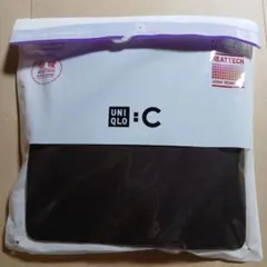 ユニクロC極暖ヒートテックカシミヤブレンドタートルネックT ダークブラウン 1点