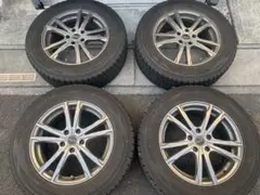 【手渡しのみ】17インチ 225/65R17 スタッドレスタイヤとホイールセット