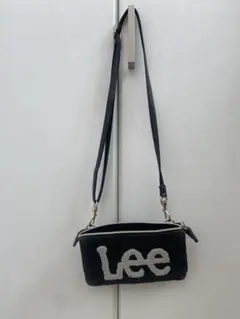 Lee ブラック ショルダーバッグ