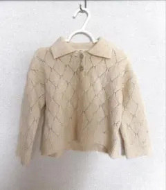 h&m アイボリー ニットセーター