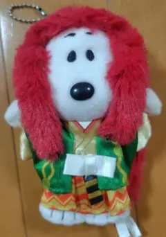 【未使用】スヌーピー☆ぬいぐるみキーホルダー