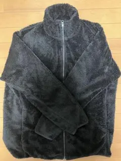 UNIQLO ユニクロ ファーリーフリースフルジップジャケットブラックXLサイズ