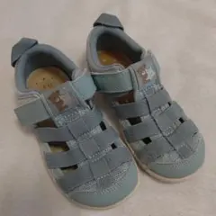 イフミーサンダル　17.5cm 水色