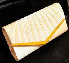 結婚式 パーティーバッグ ゴールド クラッチ チェーン付き 上品