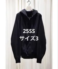 COMOLI 25SS LWコットン裏毛ジップパーカ 3