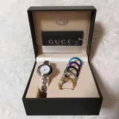 GUCCI グッチ チェンジベゼル シルバー マリーナチェーン 追加ベゼル付