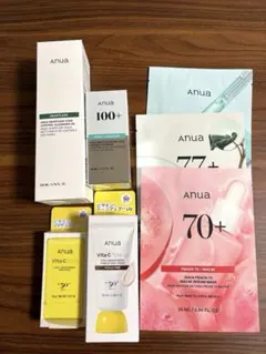 (本日22時まで限定値下げ)アヌアスキンケア6点セット 美容液 日焼け止め