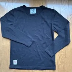 【美品】ACTION ワッフルサーマル ミニタリー　ロングスリーブTシャツ　 L