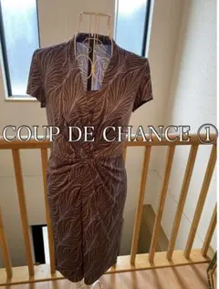 ✴︎✴︎クードシャンス夏物大SALE✴︎✴︎  ①薄紫柄ワンピース(超美品)