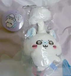 ちいかわ　モモンガ　寄生されちゃった　マスコット　ぬいぐるみ