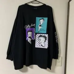 新品　大きいサイズ　ベティブープ　長袖トップス