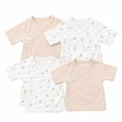 ベビー肌着 4点セット 短肌着 コンビ肌着