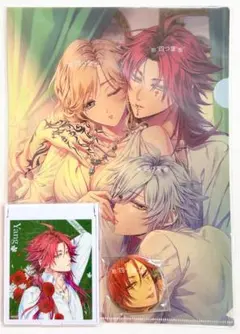 【匿名配送】ピオフィオーレの晩鐘 楊 缶バッジ クリアファイル ミラー セット