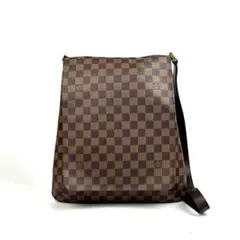 【美品】ルイヴィトン　N51302　ミュゼット　ダミエ　LV　PVC　茶系 美品】ルイヴィトン N51302 ミュゼット ダミエ LV PVC 茶系 - メルカリ