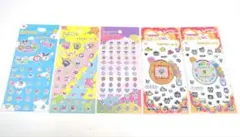 たまごっち キラキラシール3&プチプチシール 5点セット