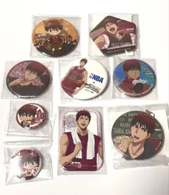 【黒子のバスケ】火神大我缶バッジ9個セット