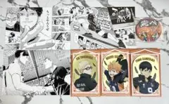 ハイキュー ライバルセット ポストカード おみくじ ステッカー 日向 影山 月島